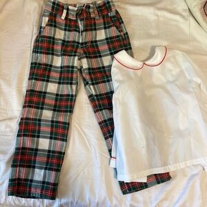 Beaufort Bonnet plaid pants 4t